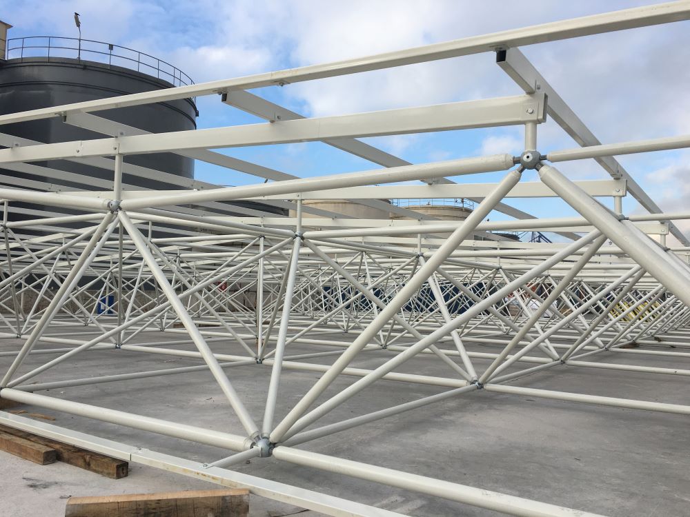 Evyapport Limanı 
Uzay Çatı İmali ve Montajı yapılması